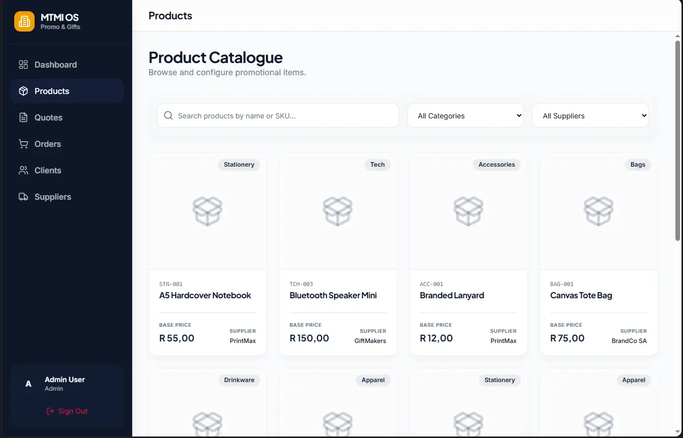 App Catalogue